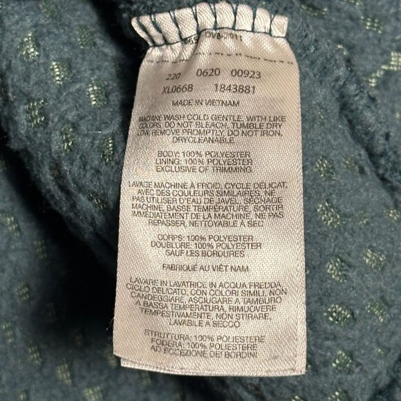 Columbia Beech Forest Fleece Jacket Women L Green Sherpa Winter Tech Outerwear - Picture 5 of 13